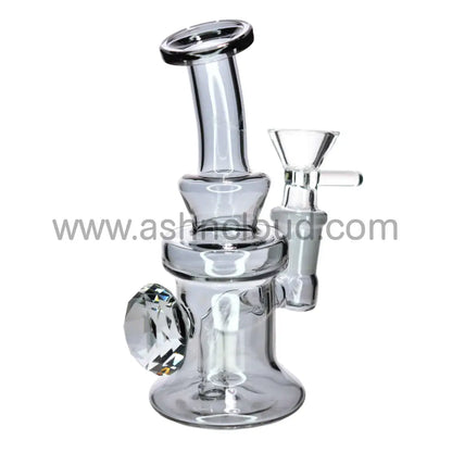 6 in - Rig Diamond Ring Mini Bong