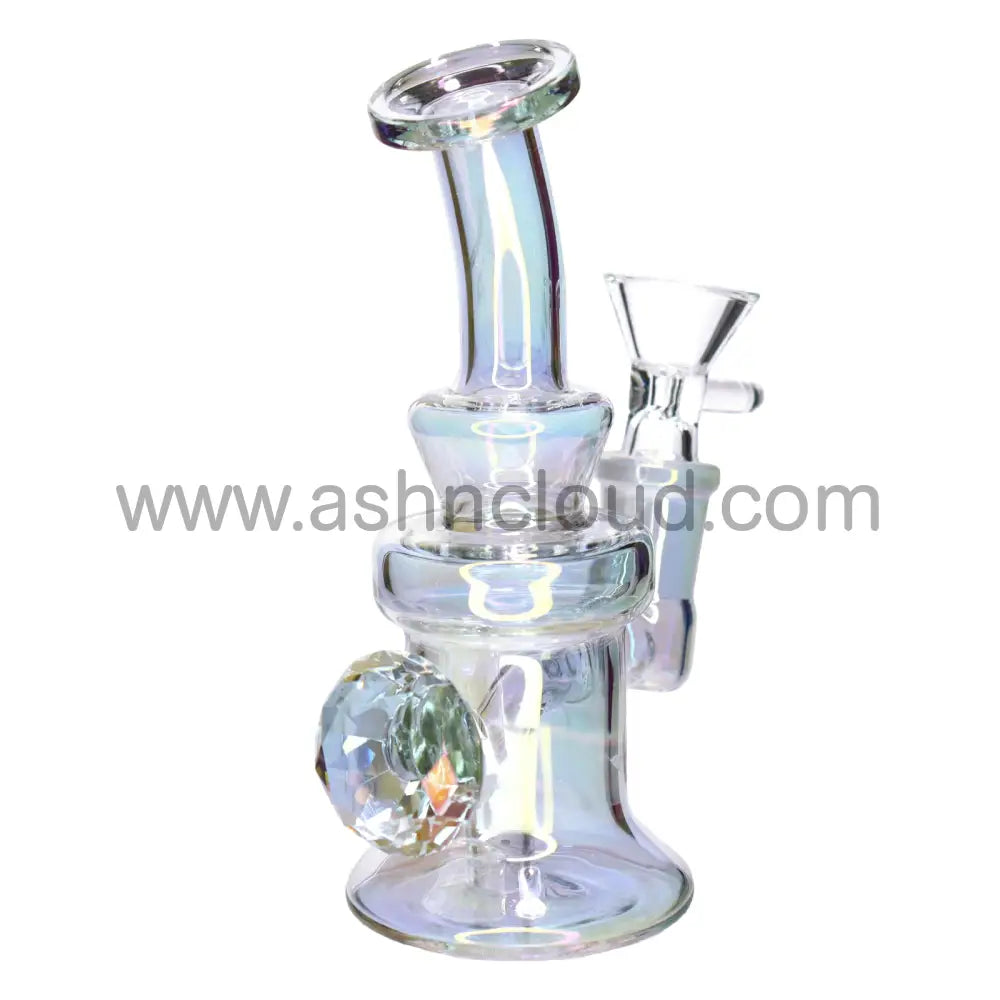 6 in - Rig Diamond Ring Mini Bong