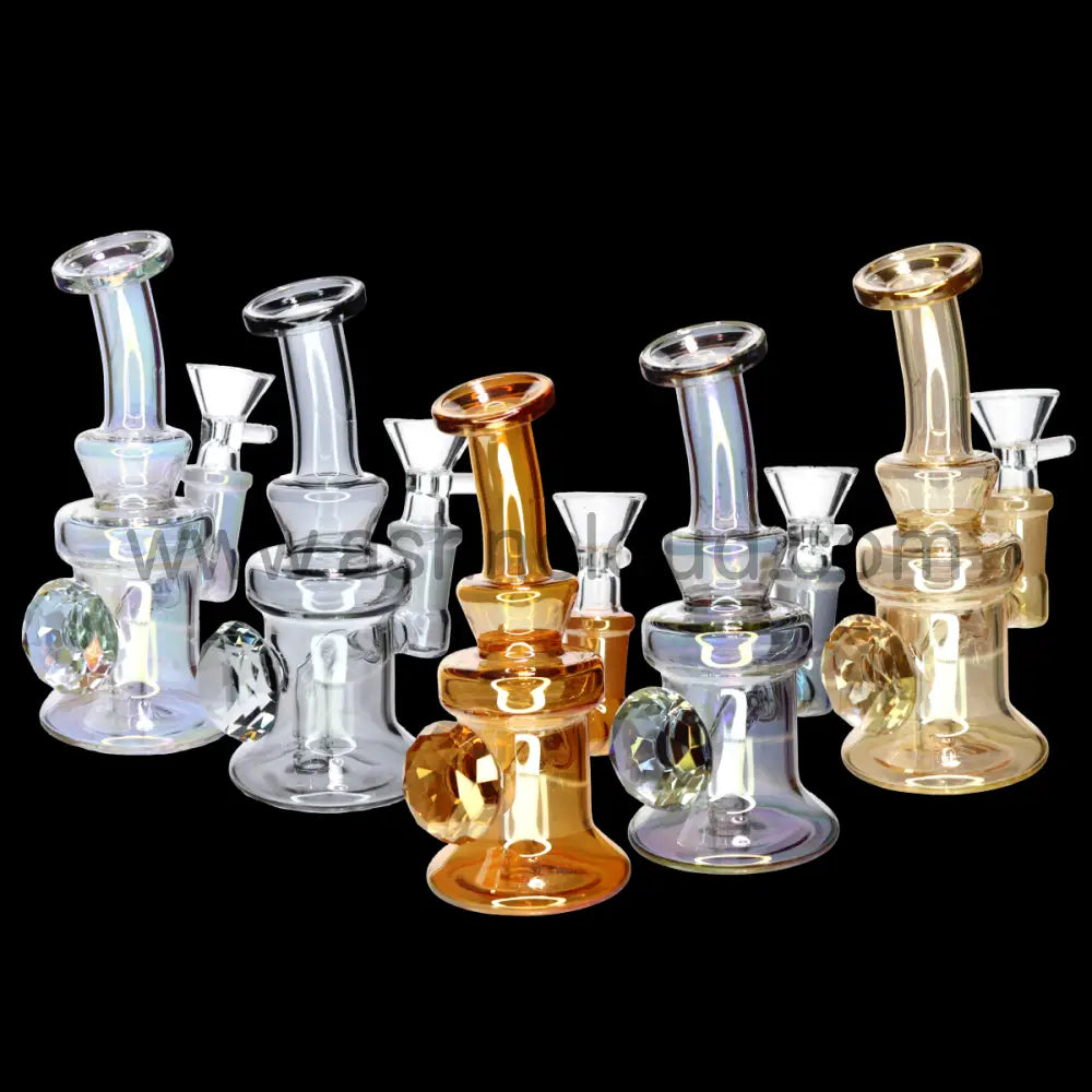 6 in - Rig Diamond Ring Mini Bong