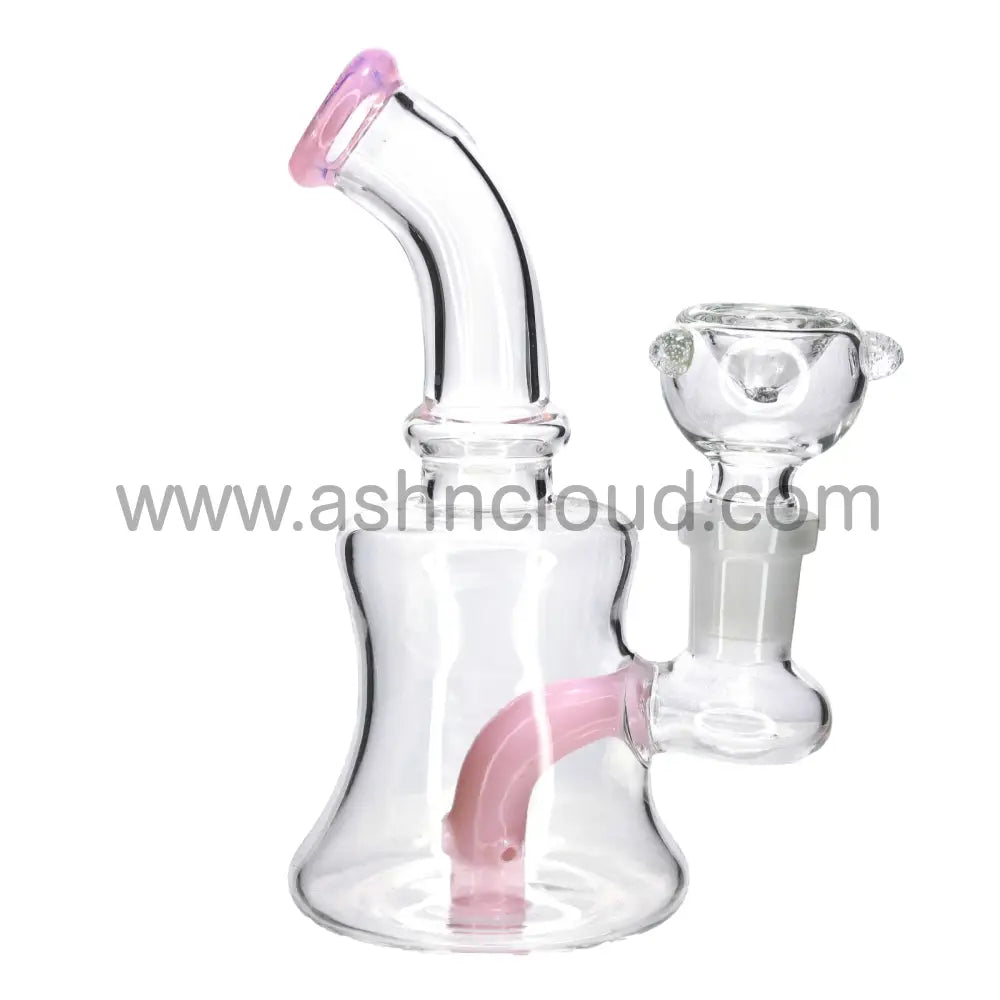 6 in - Rig Perc Slime Mini Water Pipe