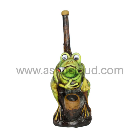 6 In - Smoking Frog Handmade Bong