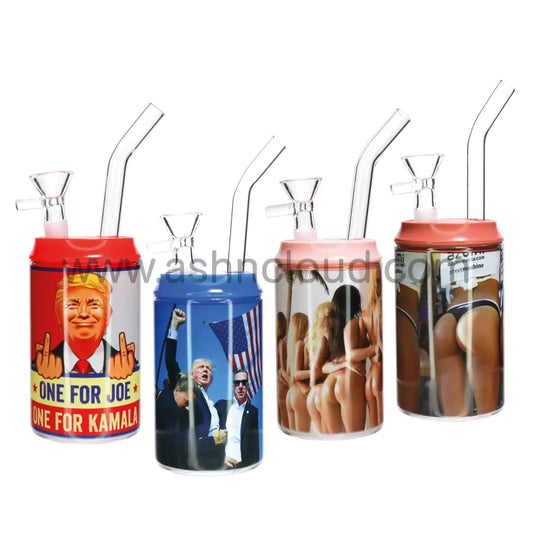 6 in - Soda Can Characters Bong