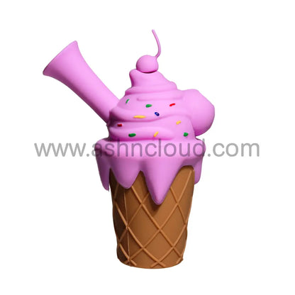 6 In - Sweet Ice Cream Baby Silicone Bong