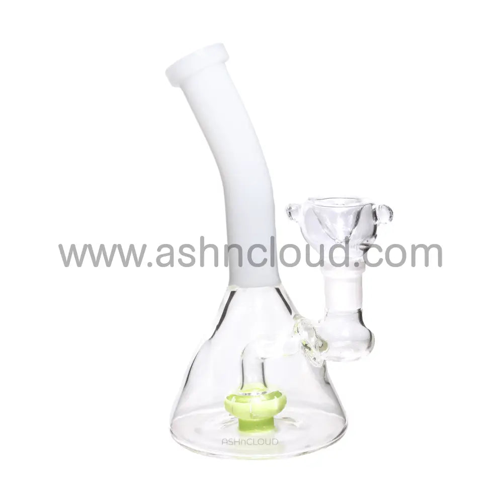 6 In - Vent Colored Mini Glass Bong Perc