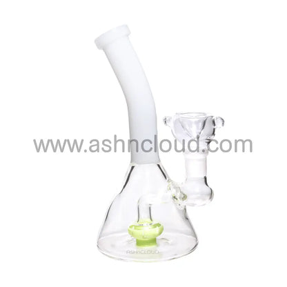 6 In - Vent Colored Mini Glass Bong Perc