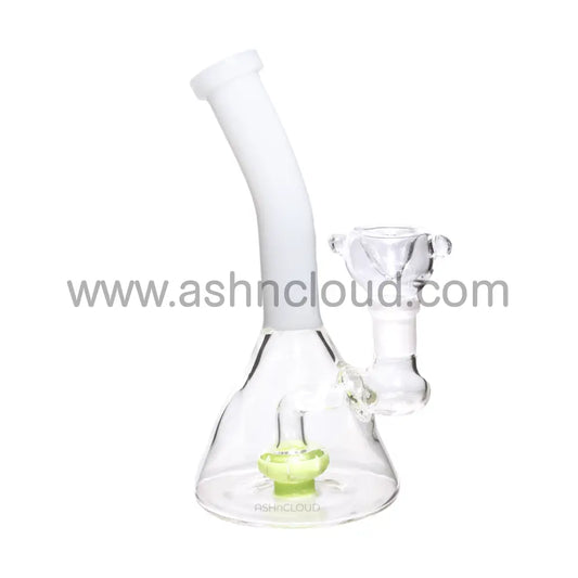 6 In - Vent Colored Mini Glass Bong Perc