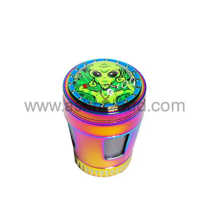 6 Pcs - Ufos Metal Chromium Crusher