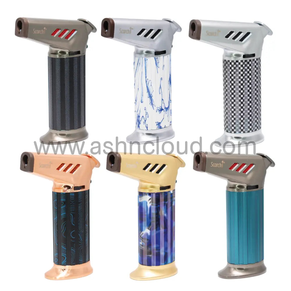 6 Pcs - 90 Degrees Flame Multi Patterns Powerful Scorch Torch With Display $9 Each