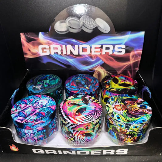 6 Pcs - Alien Culture Grinder 4 Layer