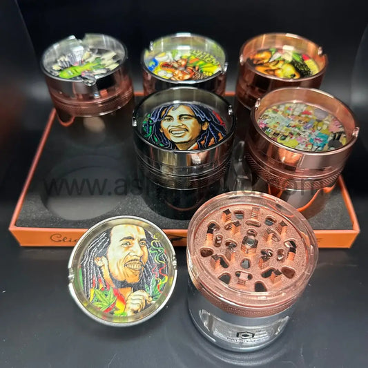 6 Pcs - Bob Marley Crusher Storage