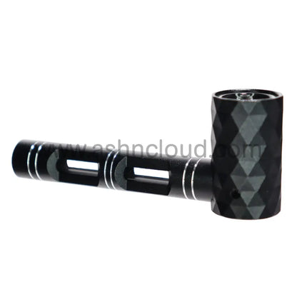 6 Pcs - Box Metal Pipe 6’’ Diamond Glass Tube And Bowl