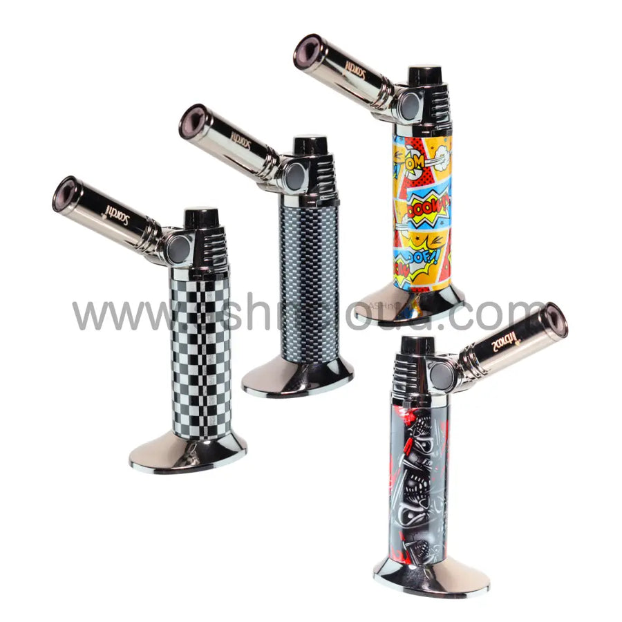 Big Power Windproof Dab Scorch Torch, 6-Piece