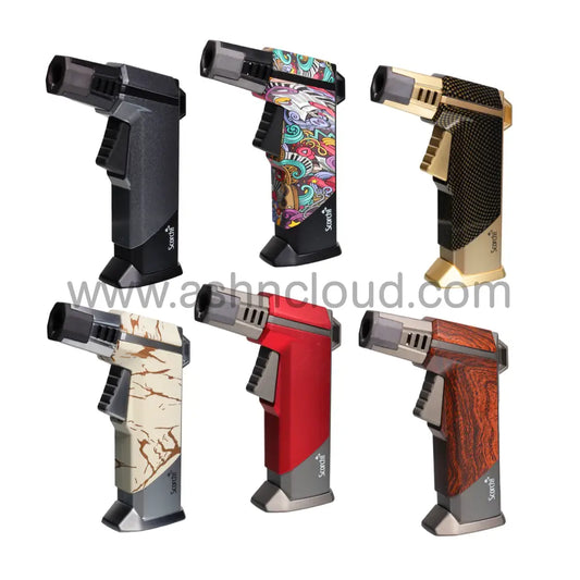 6 Pcs - Dab Scorch Torch Windproof With Display $12