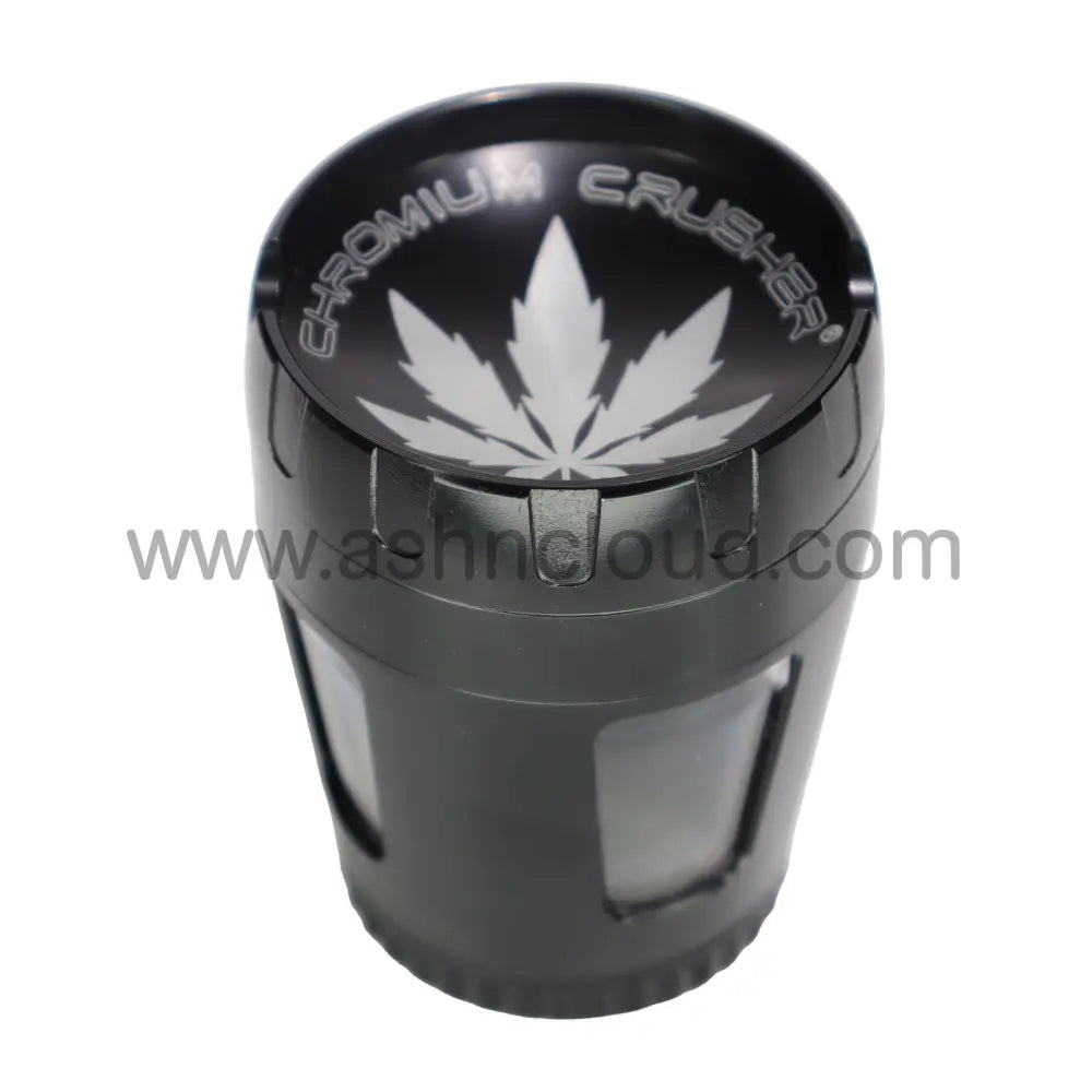 6 PCS Display 2.5’’ – Chromium Crusher 70420 GR-04 4-Piece Metal Herb Grinders – Wholesale