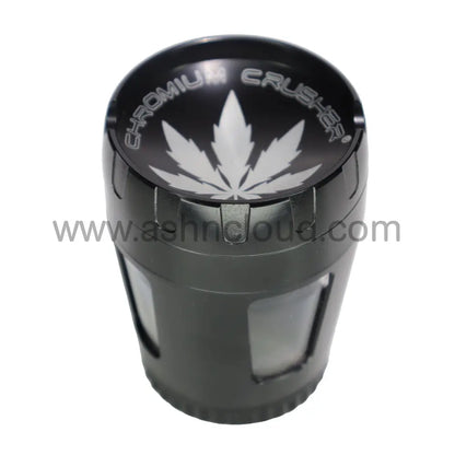 6 PCS Display 2.5’’ – Chromium Crusher 70420 GR-04 4-Piece Metal Herb Grinders – Wholesale