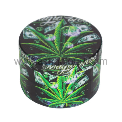 6 PCS Display – 2.5-Inch 4-Piece Tobacco Grinders 63-4MY – Assorted Designs Wholesale