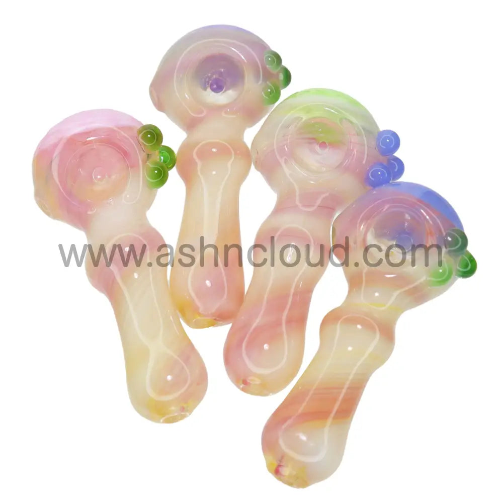 62 Pcs – Jar #35 Glass Hand Pipe Spoon $5 Each