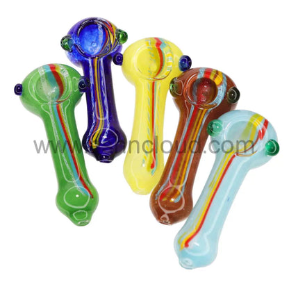 68 Pcs – Jar #30 Glass Hand Pipe Spoon $3.15 Each