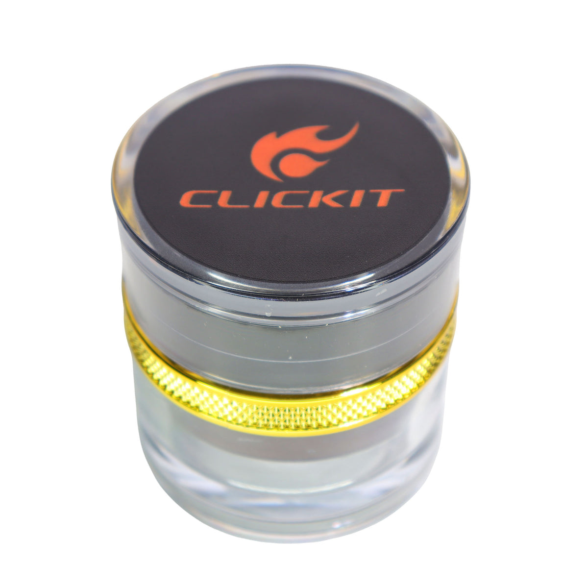 6 pcs – CLICKIT 2.5-Inch Metallic Gold Belt Grinders, Assorted Colors Wholesale | MG-010