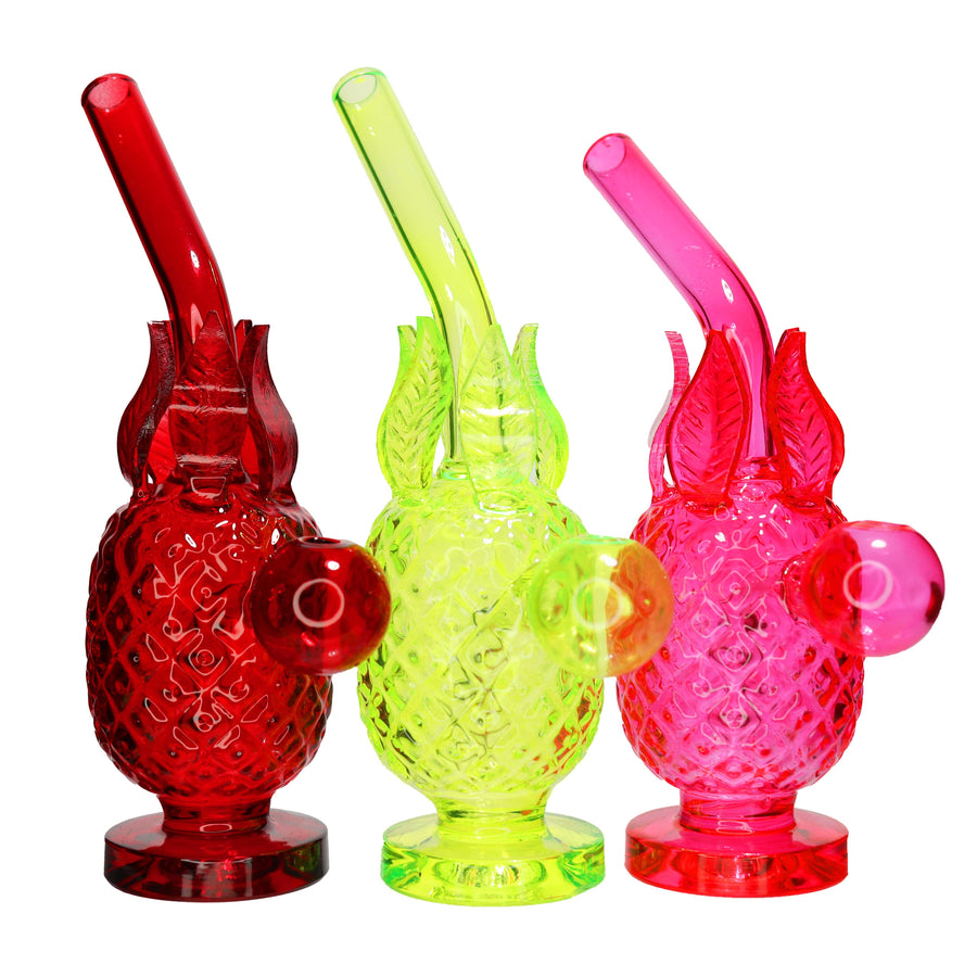 6 Inch Owl Multicolor Glass Oil Burner Water Pipe