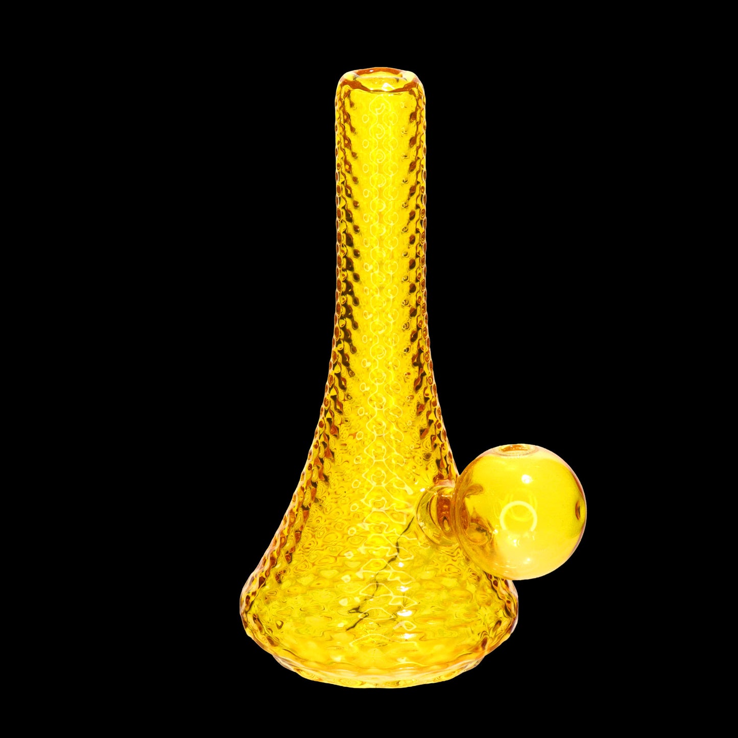 Textured Beaker Glass Oil Burner Pipe – Assorted Colors Wholesale