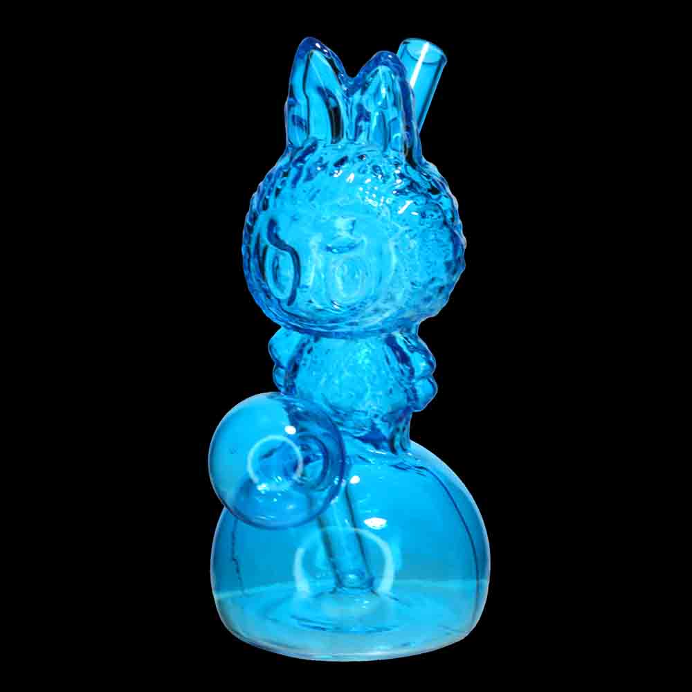 6" Labubu Character Style Oil Burner Water Pipe – Wholesale Color Glass Figure