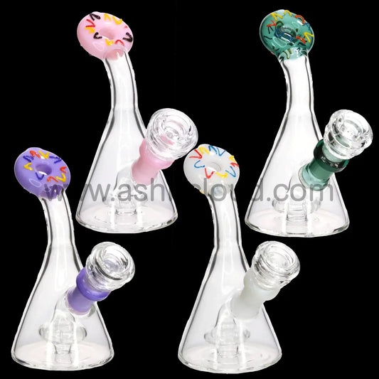 7’’ Donut Neck Beaker Rig | Wholesale Glass Water Pipe