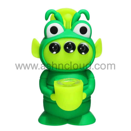 7 in - ALIEN Silicone Glass Bong Best Seller