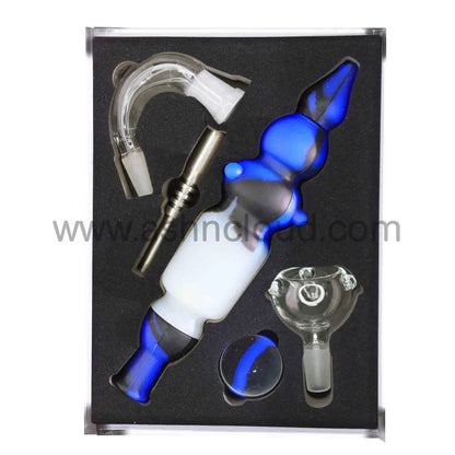 7 In - Box Blue Silicone Nectar Collector Kit