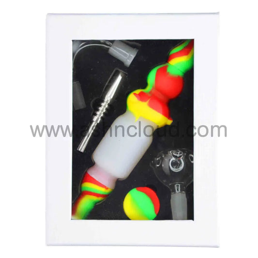 7 In - Box Rasta Silicone Nectar Collector Kit