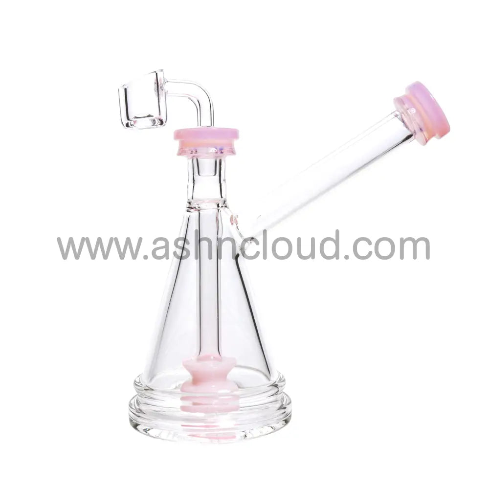 7 In - Cone 45 Degree Glass Bong Perc