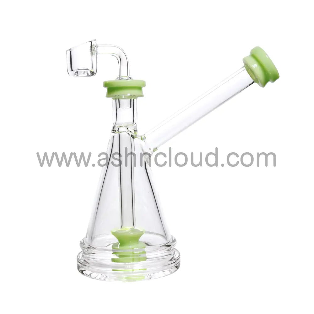 7 In - Cone 45 Degree Glass Bong Perc