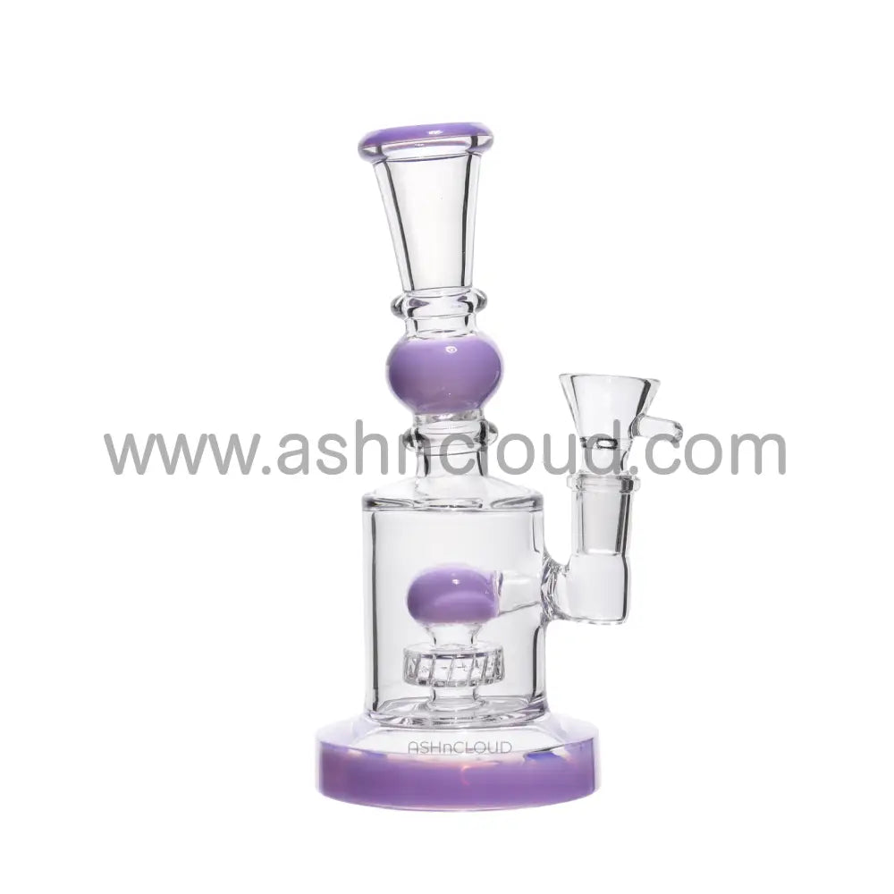 7 In - Cone Neck Slime Colors Mini Glass Bong Perc