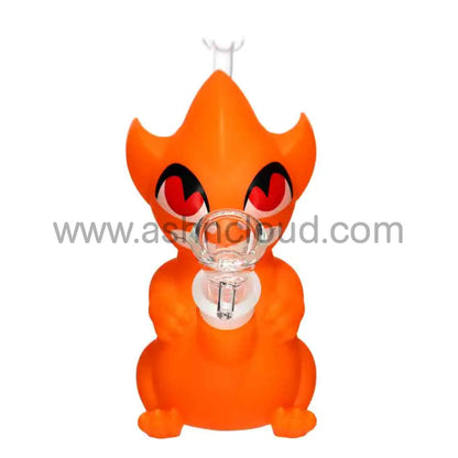7 in - Demon Water Pipe Silicone Glass Bong Best Seller