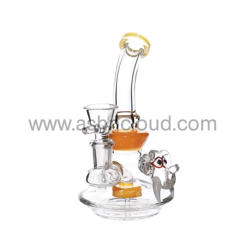 7 In - Elephant Head Mini Glass Bong