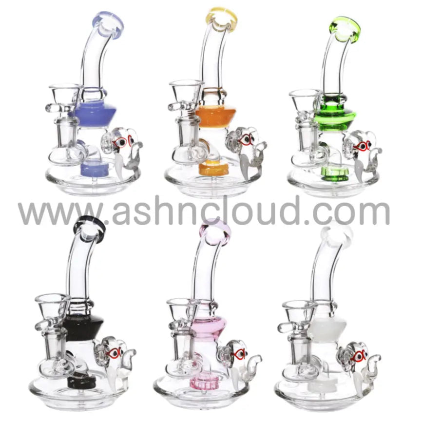 7 In - Elephant Head Mini Glass Bong