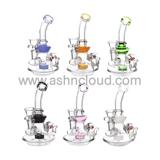 7 In - Elephant Head Mini Glass Bong