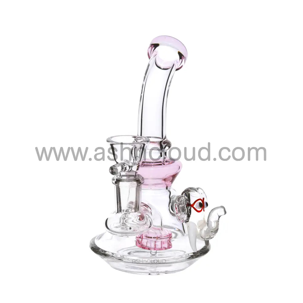 7 In - Elephant Head Mini Glass Bong
