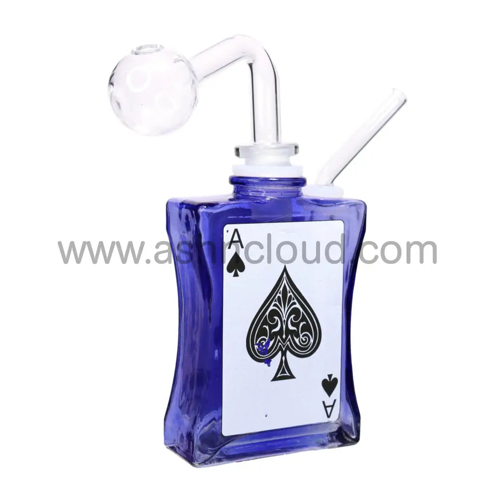 7 In - Exotic Glass N Poker Oil Burner