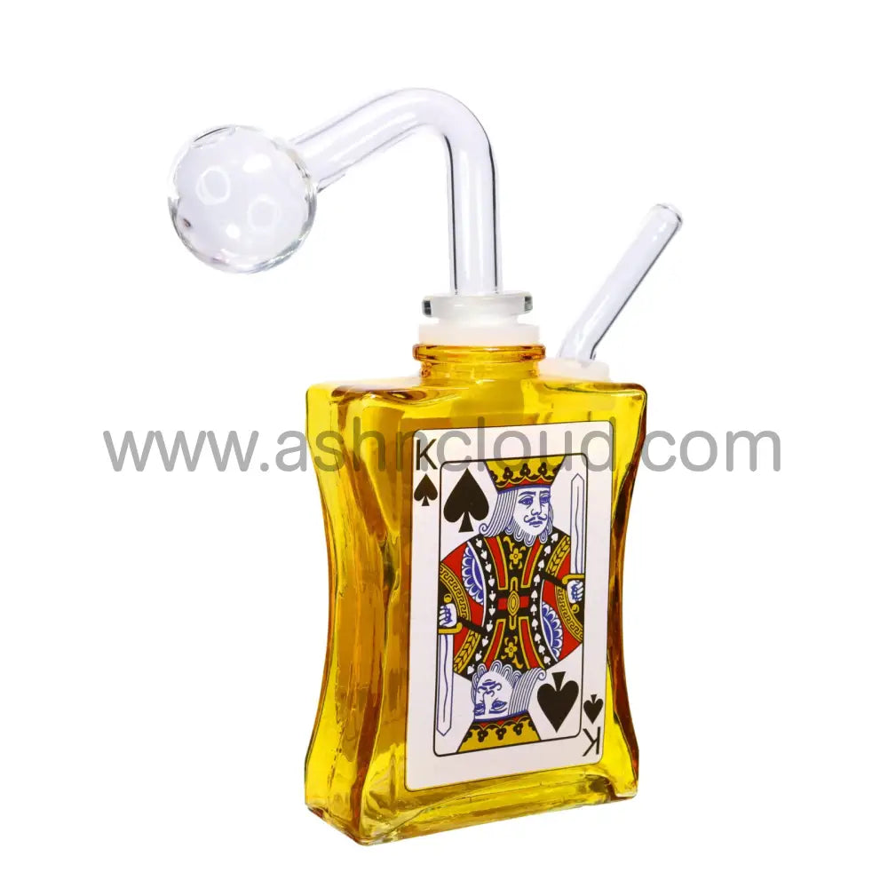 7 In - Exotic Glass N Poker Oil Burner