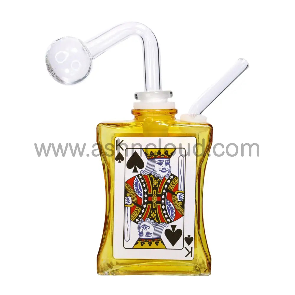 7 In - Exotic Glass N Poker Oil Burner