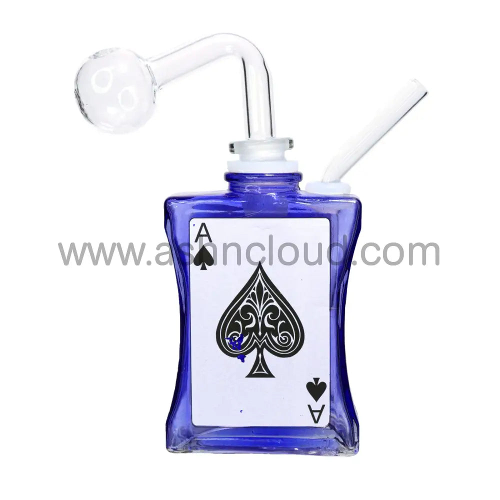 7 In - Exotic Glass N Poker Oil Burner