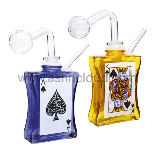 7 In - Exotic Glass N Poker Oil Burner