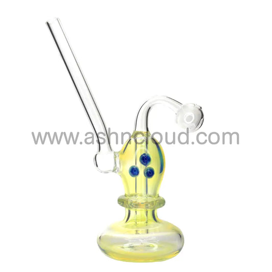 7 In - Fumed Glass Oil Burner Water Pipe