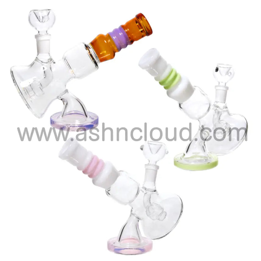 7 In - Gun Glass Mini Bong