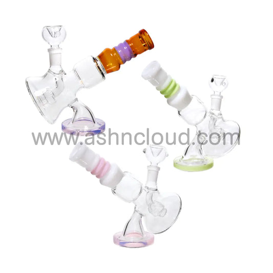 7 In - Gun Glass Mini Bong