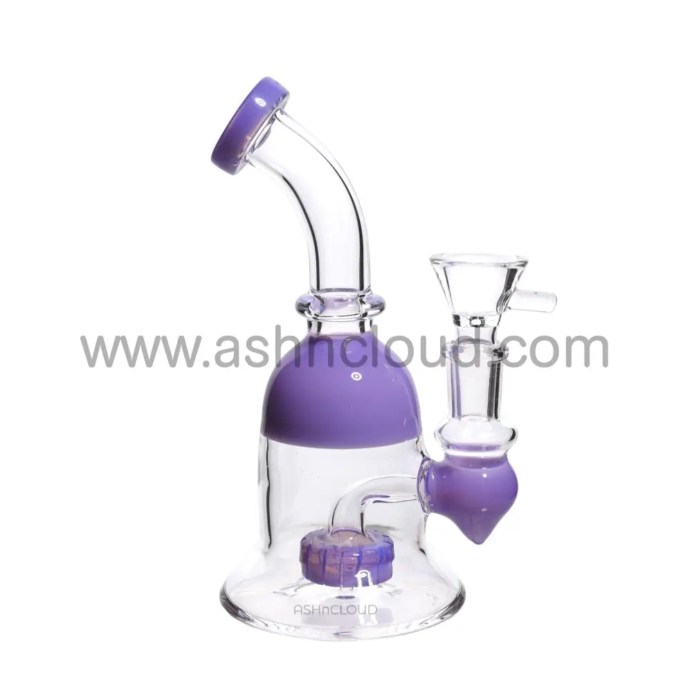 7 in - Hat Shape Mini Glass Bong