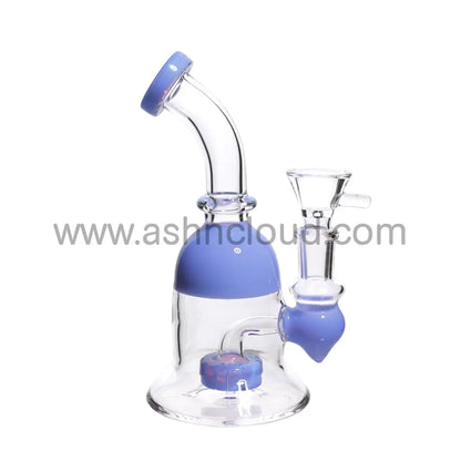7 In - Hat Shape Mini Glass Bong