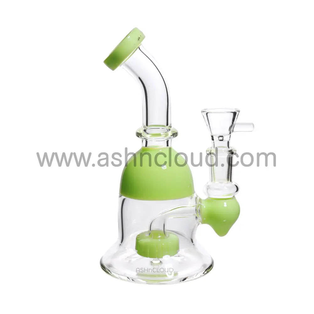 7 in - Hat Shape Mini Glass Bong