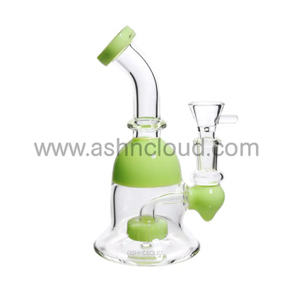 7 in - Hat Shape Mini Glass Bong